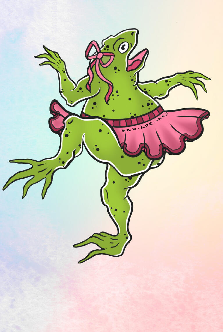 Ballerina Frog 💕
